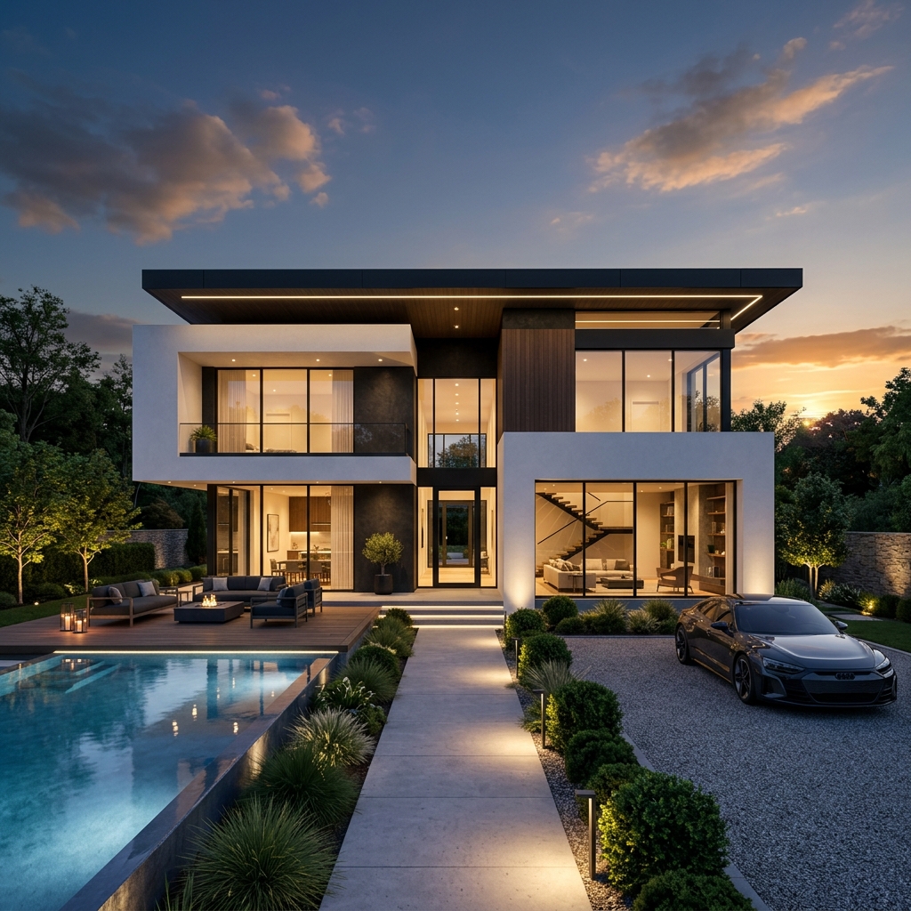 Luxury property exterior