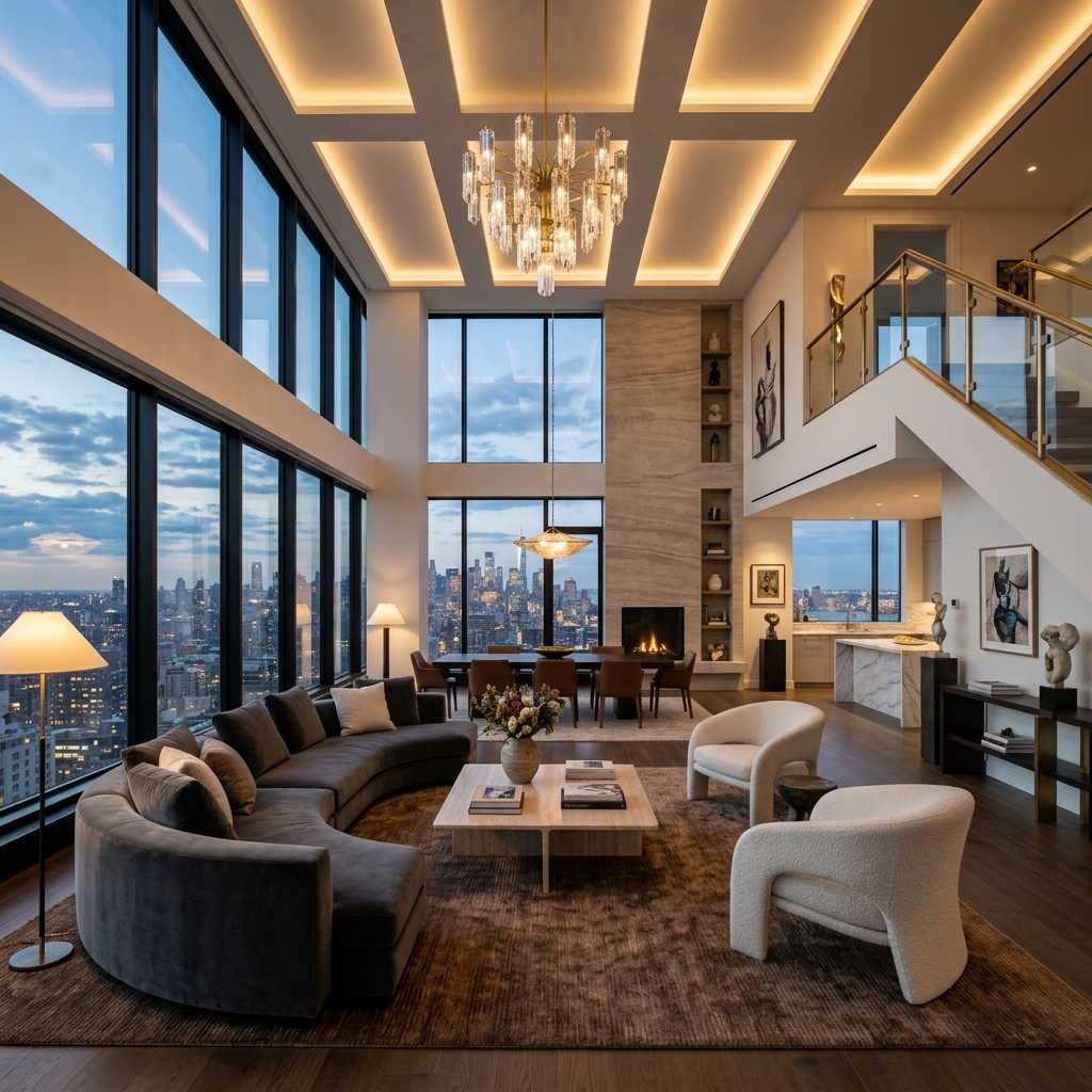 Luxury property interior